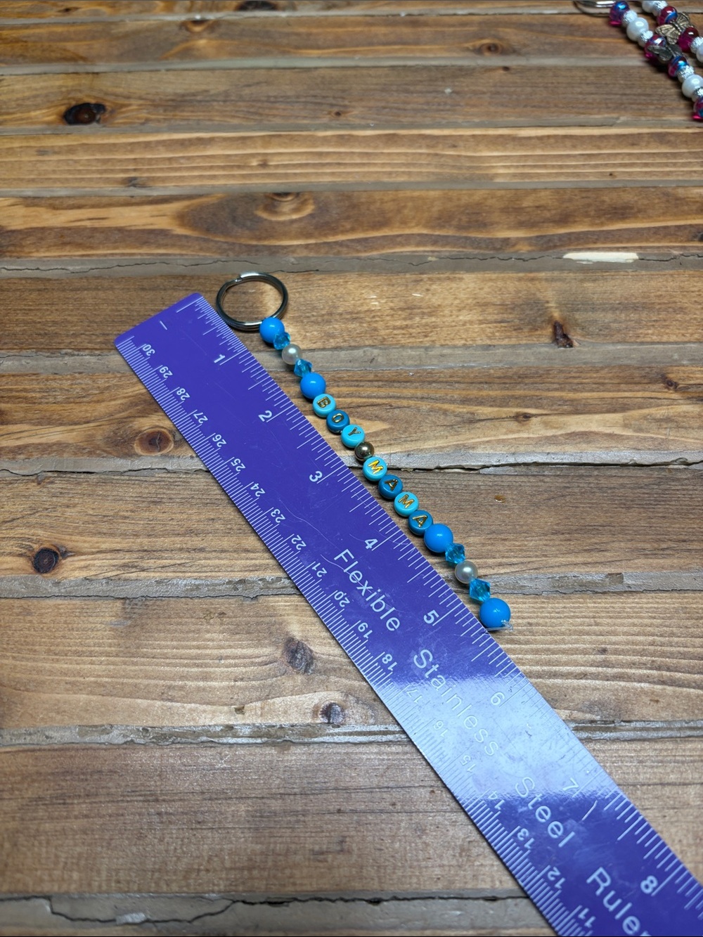Boy Mama Keychain